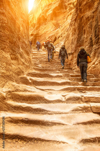 staircase to monastery of Petra