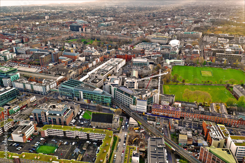 Dublin - Luftbilder von Dublin mit DJI Mavic 2 Drohne fotografiert aus ca. 100 Meter Höhe