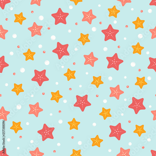 starfish cute summer pattern