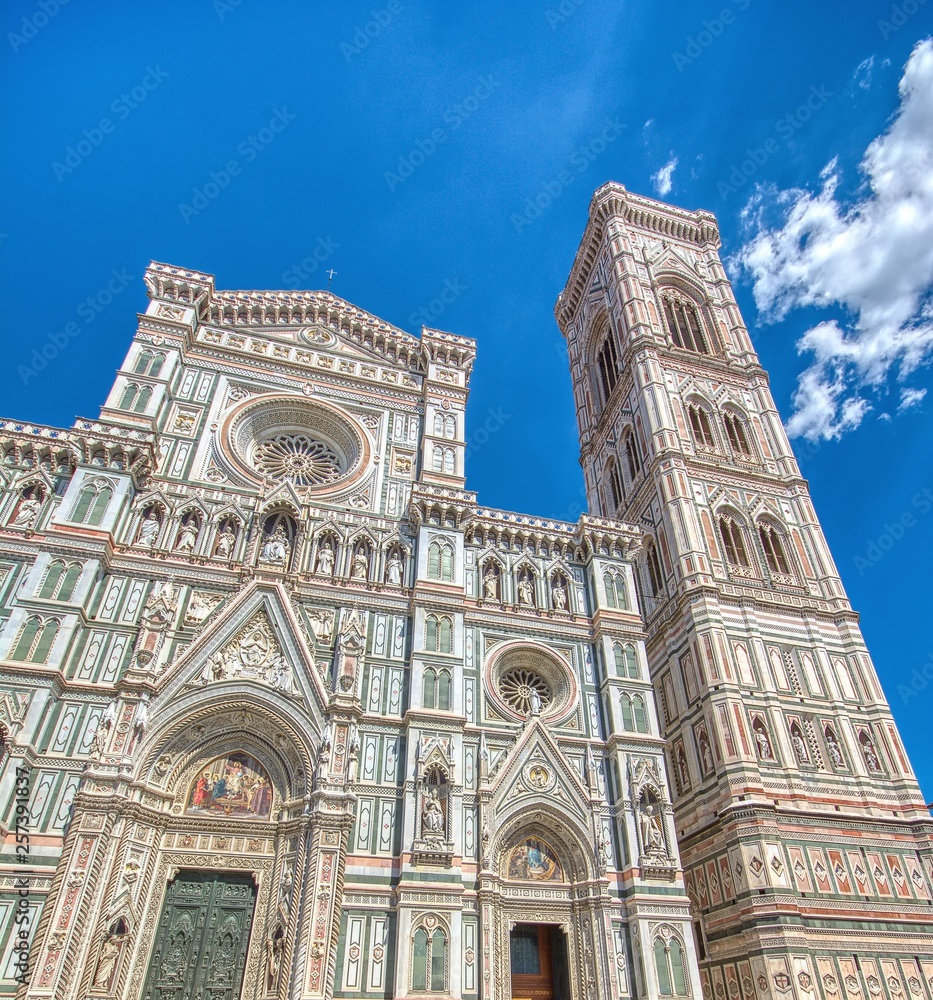 Facade of Duomo Santa Maria Del Fiore.