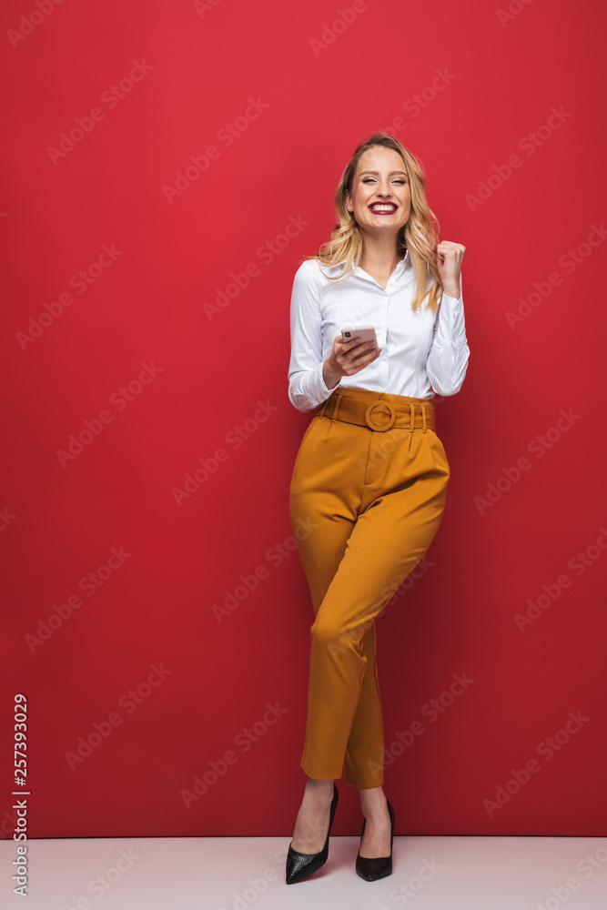 Full length of a beautiful young blonde woman Full length of a beautiful young blonde woman