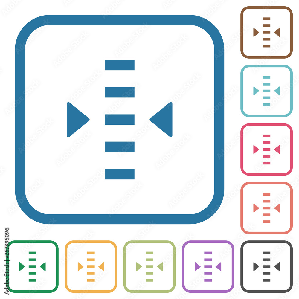 Adjust level simple icons Adjust level simple icons
