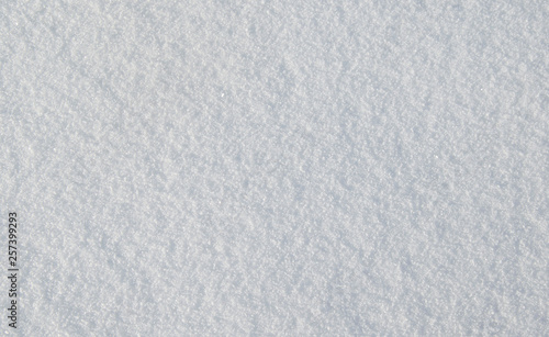 White snow background © Sotnikova Kristina