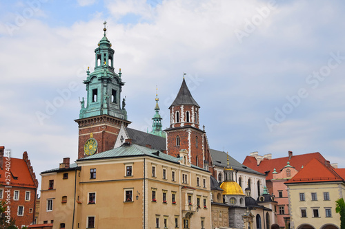 Wawel Royal Castle Cathedral in Krakow, Poland