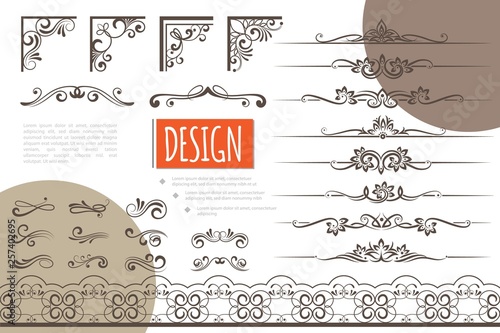 Vintage Design Elements Collection