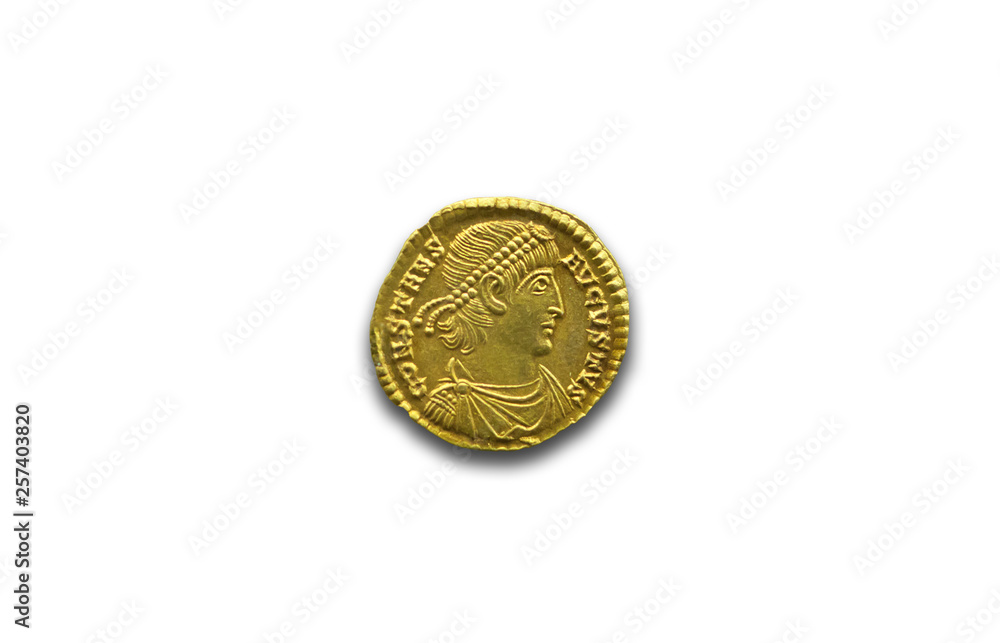 Constans Roman Emperor coin Constans Roman Emperor coin