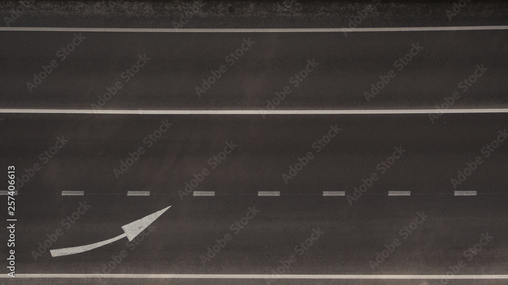 Fototapeta premium Photo of the car from a height