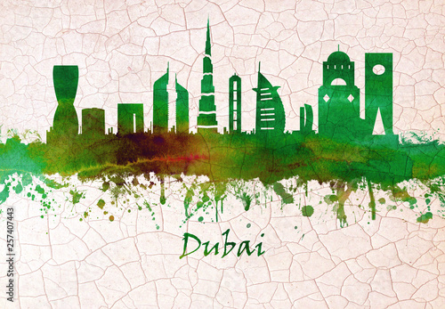 Dubai UAE skyline