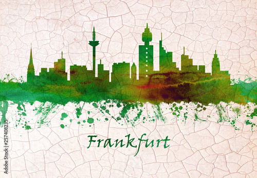 Frankfurt Germany skyline