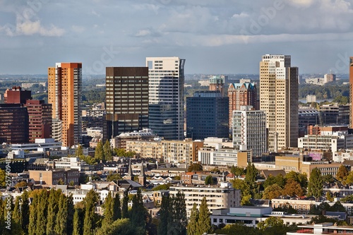 Rotterdam panoramic view photo