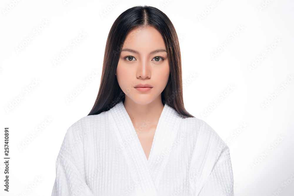 Beautiful Young asian Woman with Clean Fresh Skin Beautiful Young asian Woman with Clean Fresh Skin