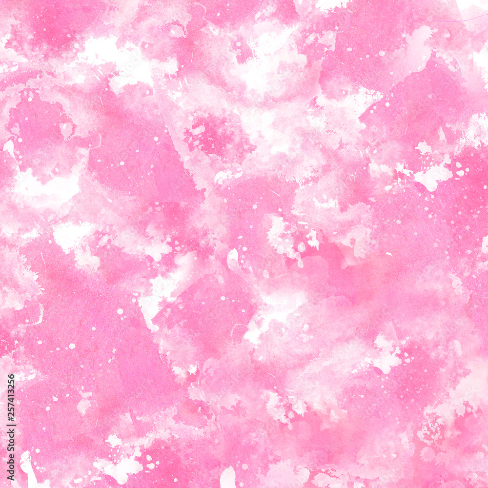 abstract bright pink watercolor background  texture