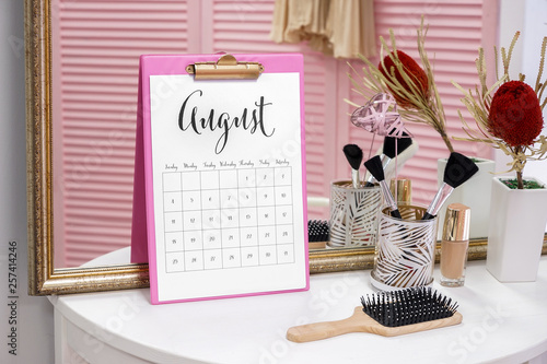 Calendar with female access...