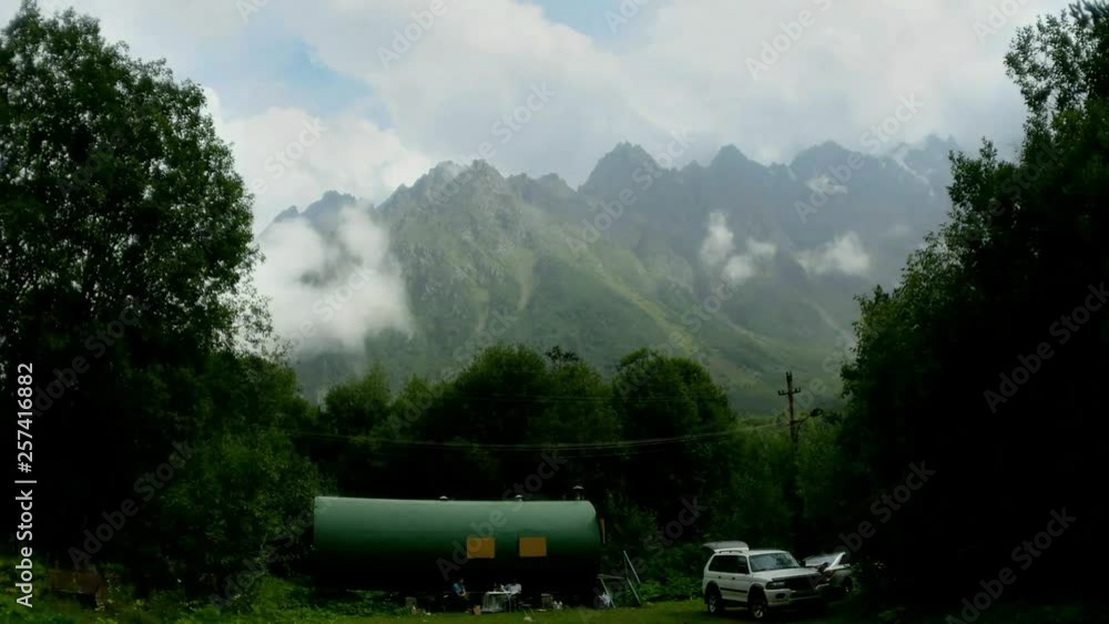 sky timelapse in the mountains sky timelapse in the mountains
