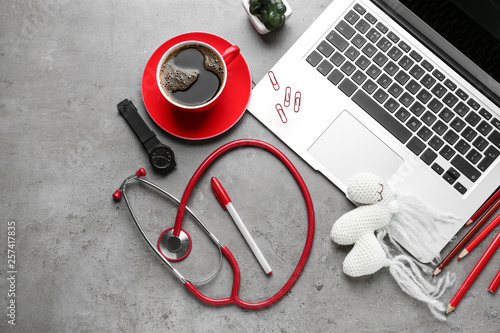 Workplace of pediatrician o...