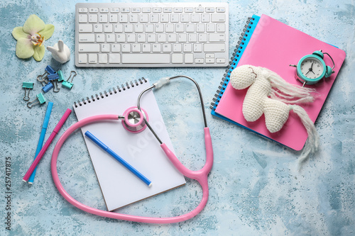 Workplace of pediatrician o...