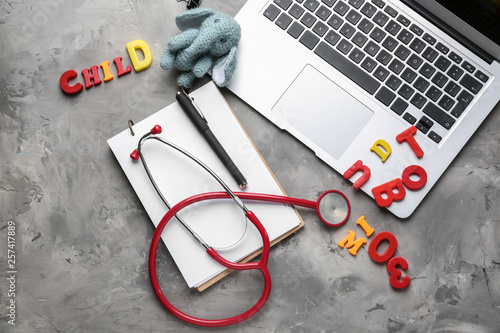 Workplace of pediatrician o...