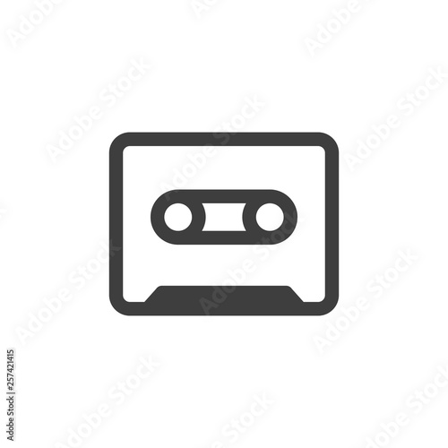 Retro cassette icon