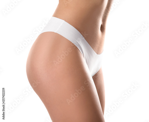 Hips of beautiful young wom...