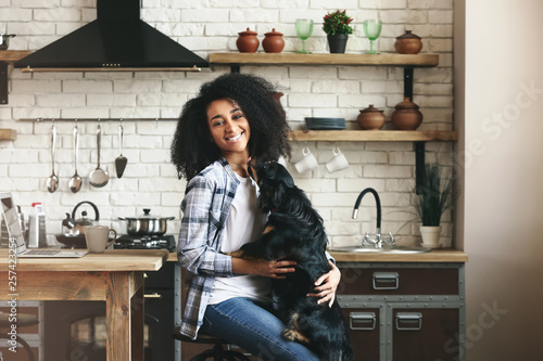 African-American woman with...