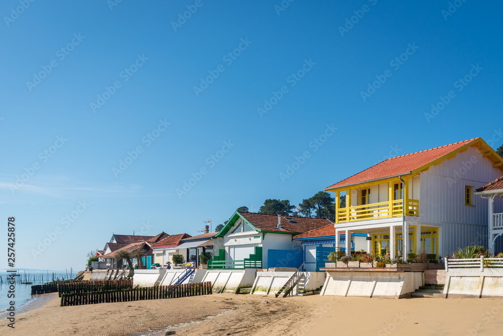 CAP FERRET (Bassin d'Arcachon, France), le village de L'Herbe CAP FERRET (Bassin d'Arcachon, France), le village de L'Herbe