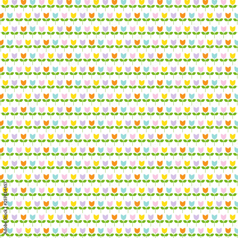 Easter tulip stripe Easter tulip stripe