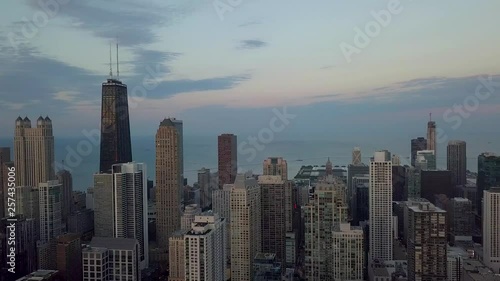 Aerial View of Chicago, Illinois - 4k