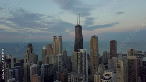 Aerial View of Chicago, Illinois - 4k