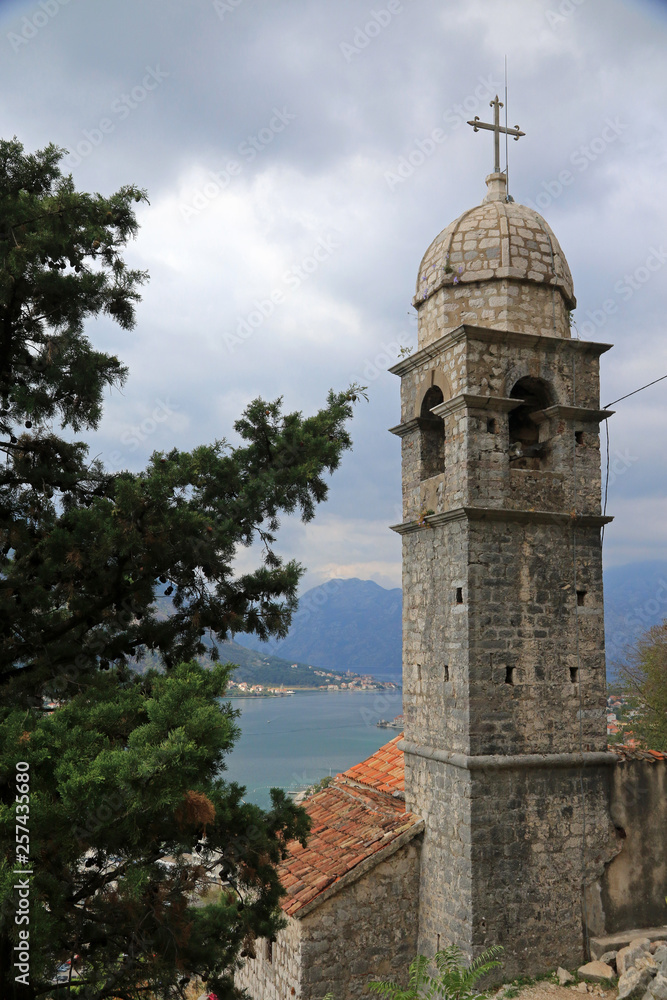 Church of Our Lady of Health , Kotor, Bay of Kotor, Boka Kotorska, Montenegro 