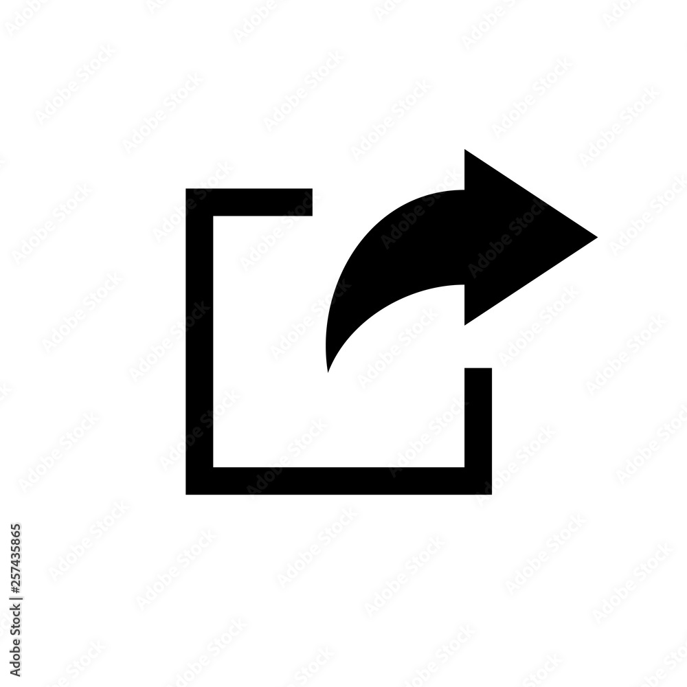 share icon vector. Share vector icon share icon vector. Share vector icon