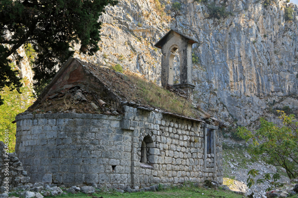 Saint John church, Sveti Jovan church, Spiljari, Montenegro Saint John church, Sveti Jovan church, Spiljari, Montenegro