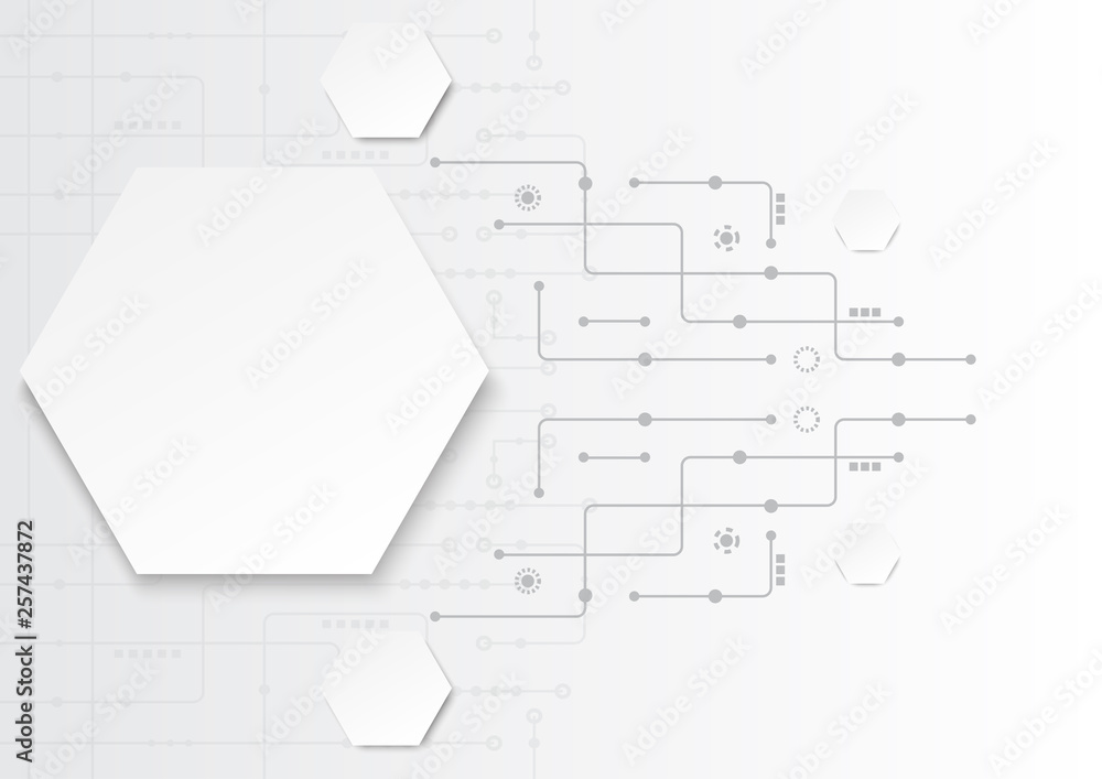 Obraz premium Abstract Digital background.Business growth transformation to digital and Successful financial technology.