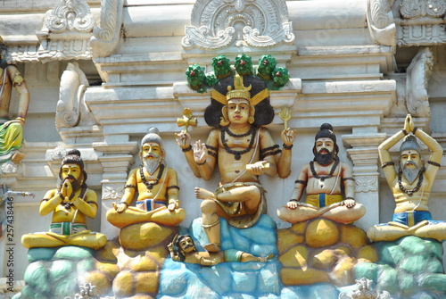 Hindu temple in Jaffna in sri lanka