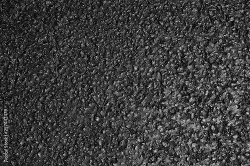 Fototapeta Naklejka Na Ścianę i Meble -  Black asphalt road texture background