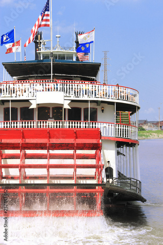 Paddle Steamer on the Mississippi (New Orleans)