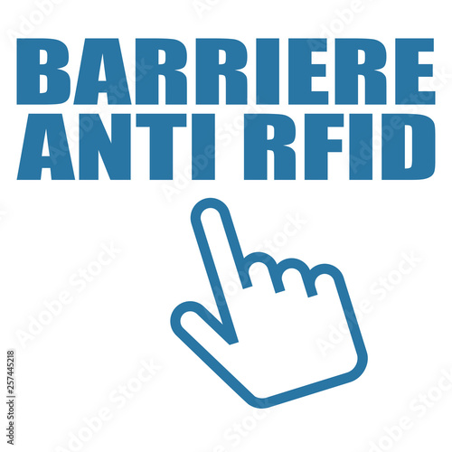 Logo barrière anti rfid.