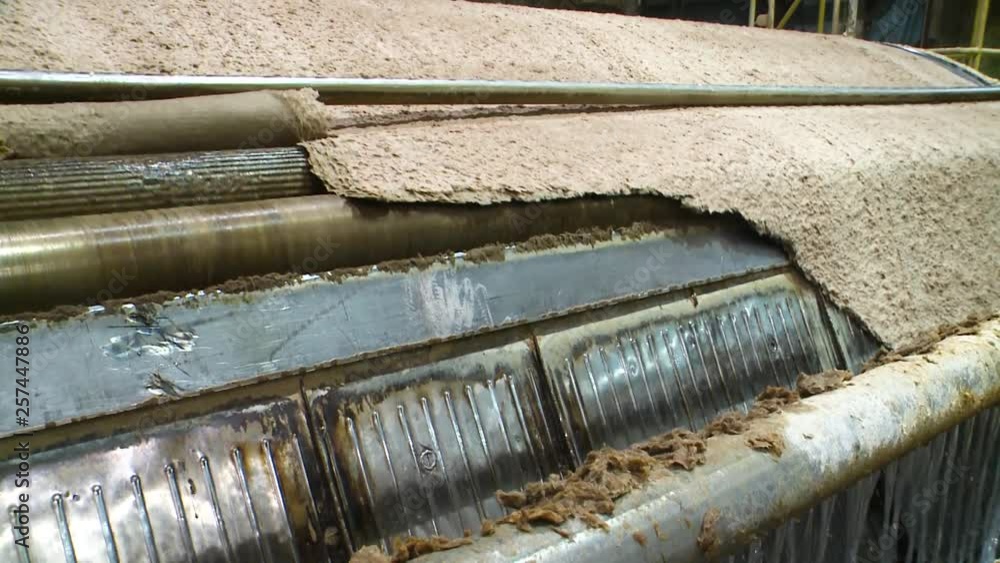 Pulp production. Washing and bleaching of wood pulp. Production of