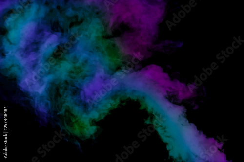 smoke of color © Anun