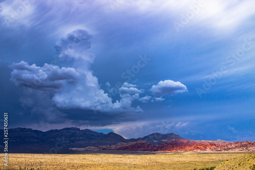 Strong Storms of Red Rock © Thomas