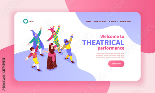 Isometric Theatre Banner