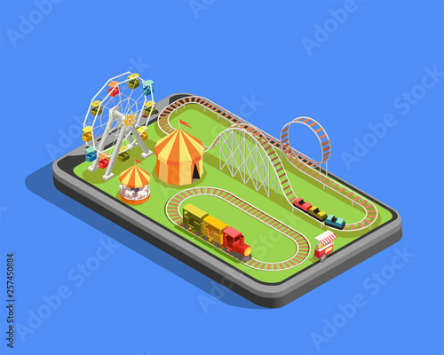 Amusement Park Composition