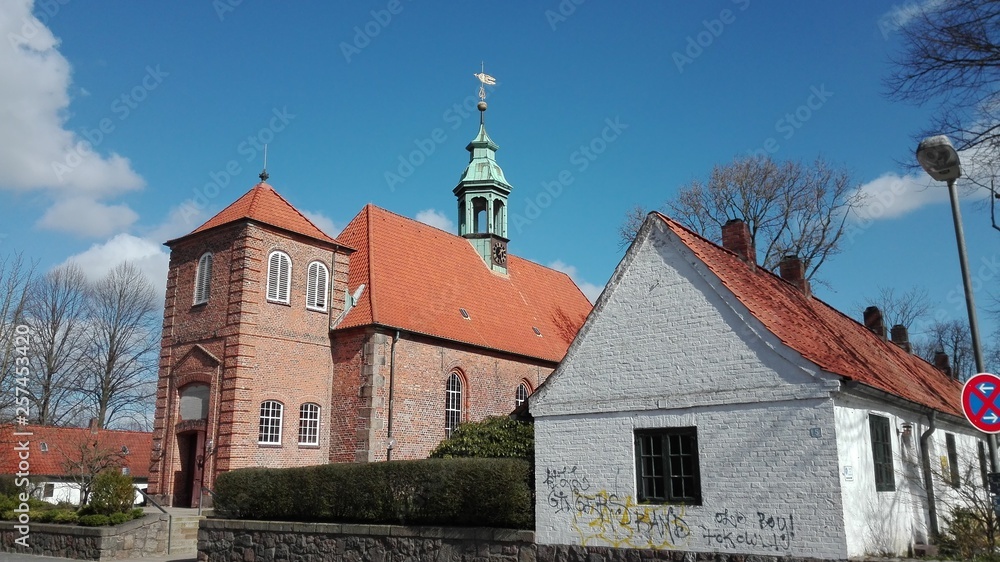 Fototapeta premium Schlosskirche Ahrensburg