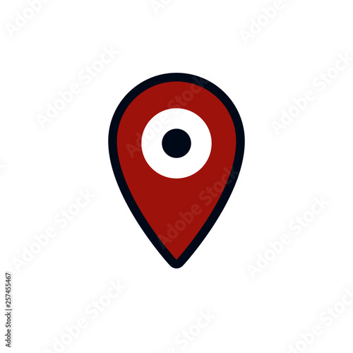 Map pin icon Free Download Map pin icon - GFXLoad