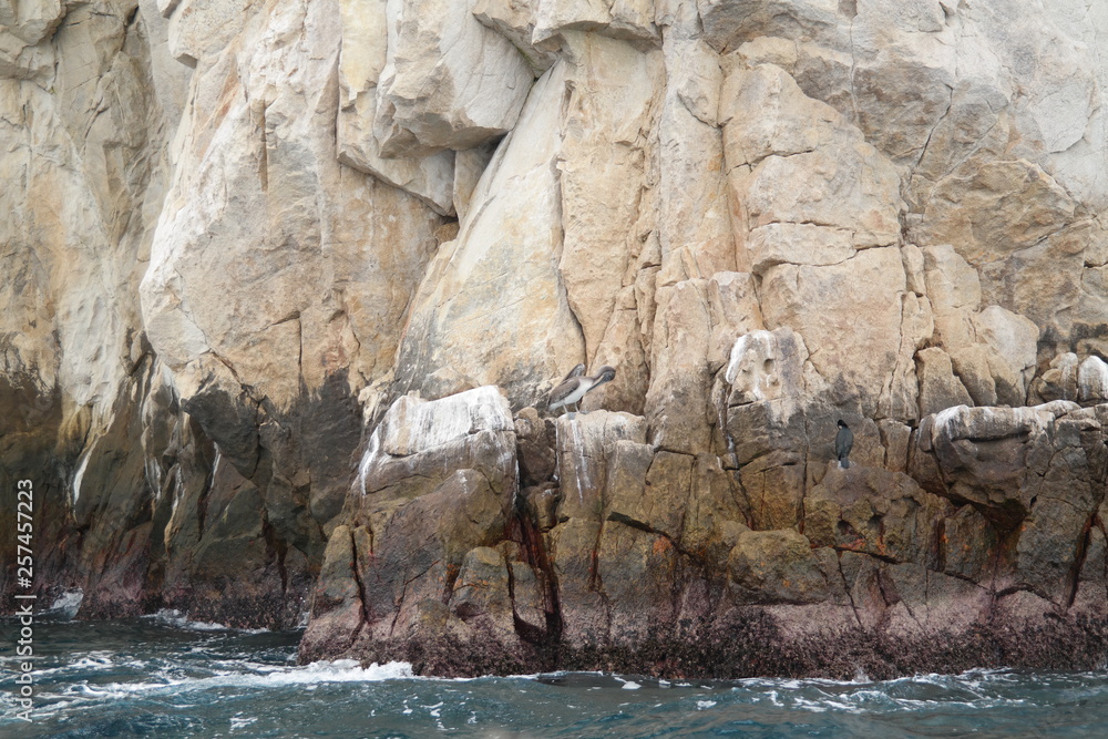 Rocks in Cabo San Lucas Harbor, Mexico