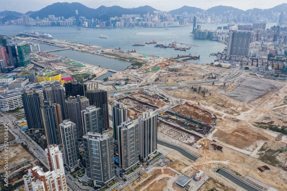 Fototapeta premium Hong Kong kai tak development district