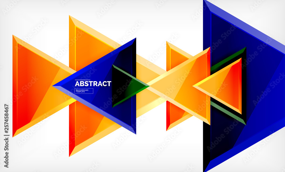 Tech futuristic geometric 3d shapes, minimal abstract background Tech futuristic geometric 3d shapes, minimal abstract background