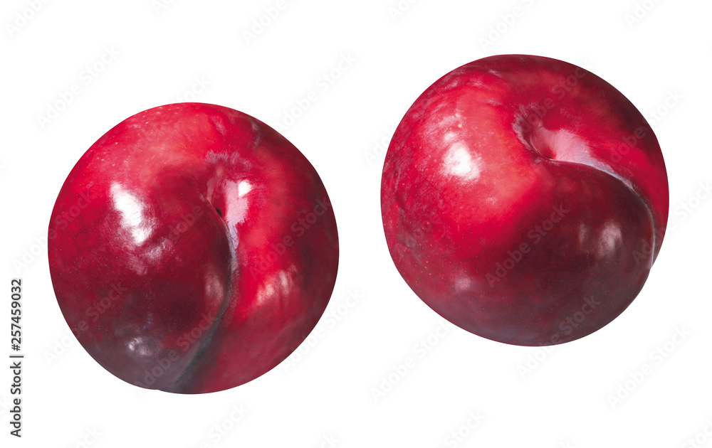 Obraz premium Pflaumen freigestellt