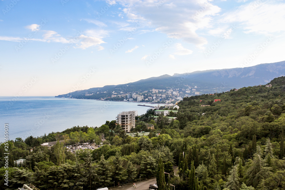 View of the bay of Yalta.