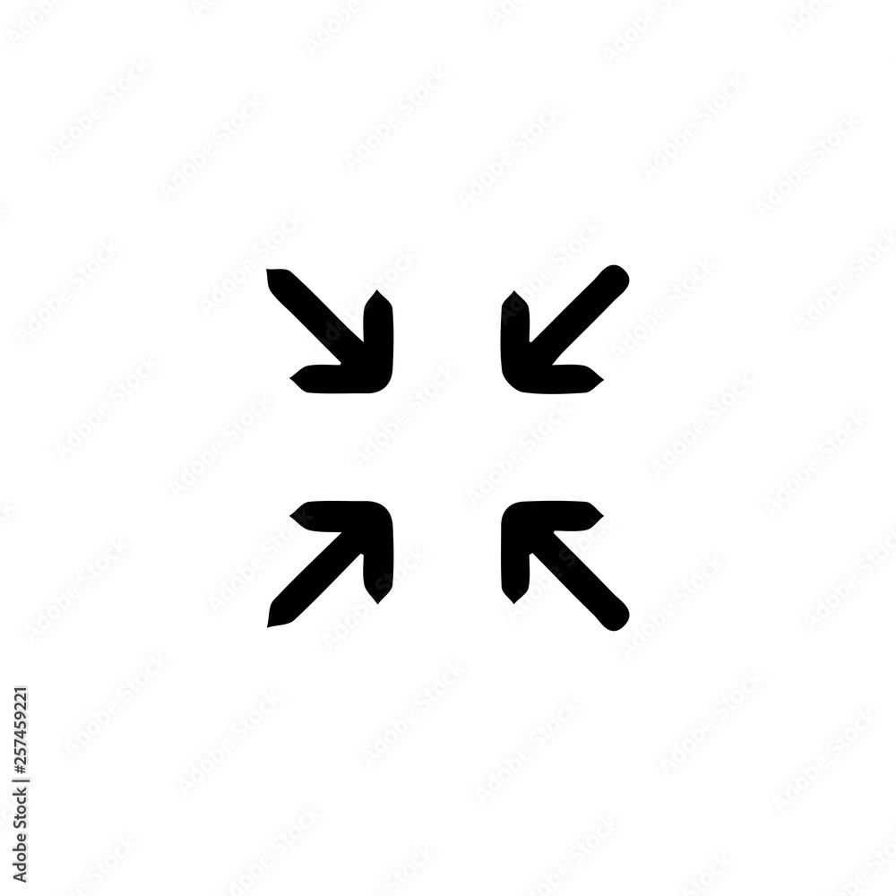 Shuffle icon. Music player arrow sign Shuffle icon. Music player arrow sign
