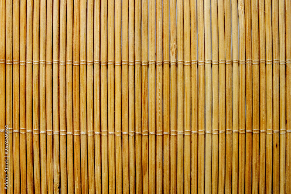 Bamboo mat texture background Bamboo mat texture background